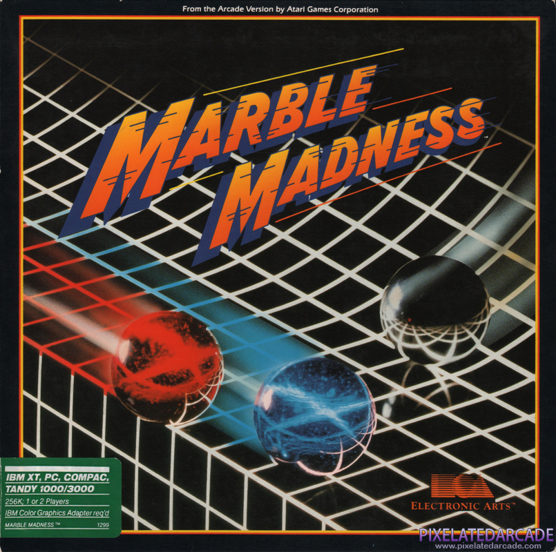Marble Madness Cover Art: 