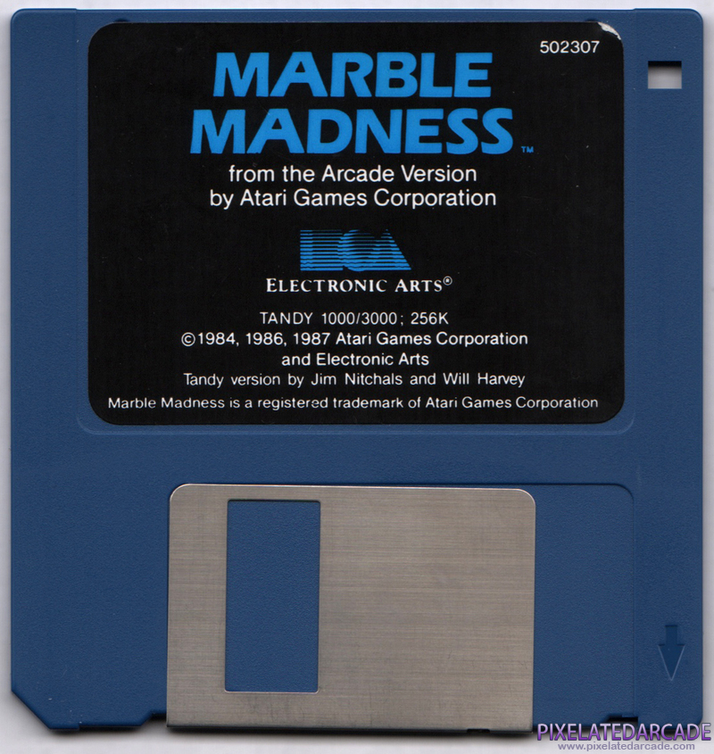 Marble Madness Cover Art: Marble Madness Cover Art: