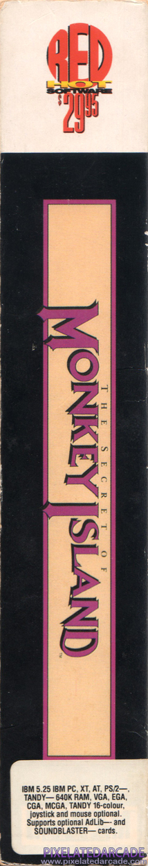 Secret of Monkey Island, The Cover Art: Left Side Secret of Monkey Island, The Cover Art: Left Side