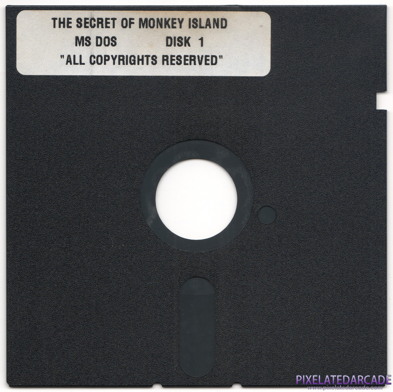 Secret of Monkey Island, The Cover Art: Disk 1 of 4