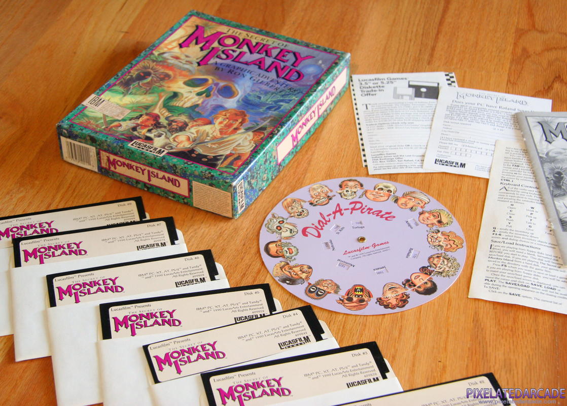 Secret of Monkey Island, The Cover Art: 