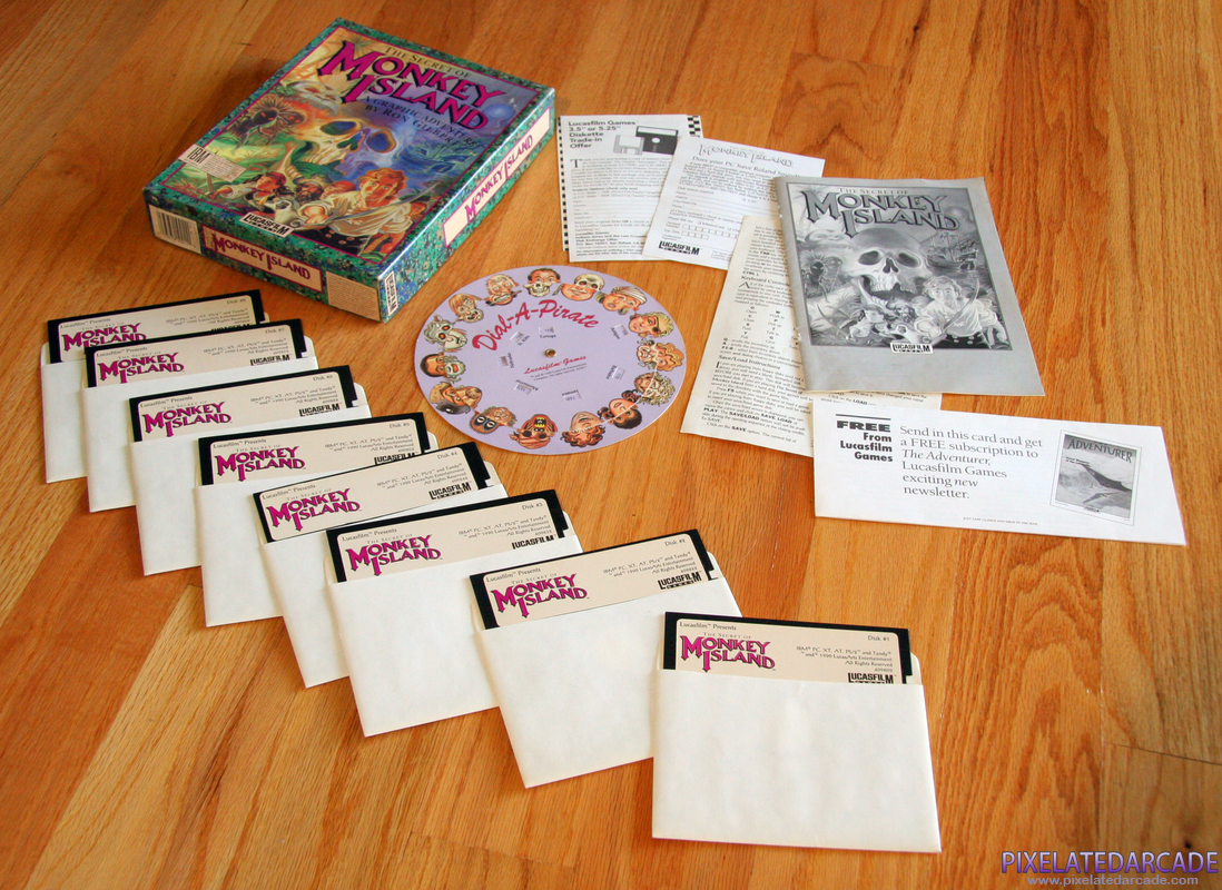Secret of Monkey Island, The Cover Art: 