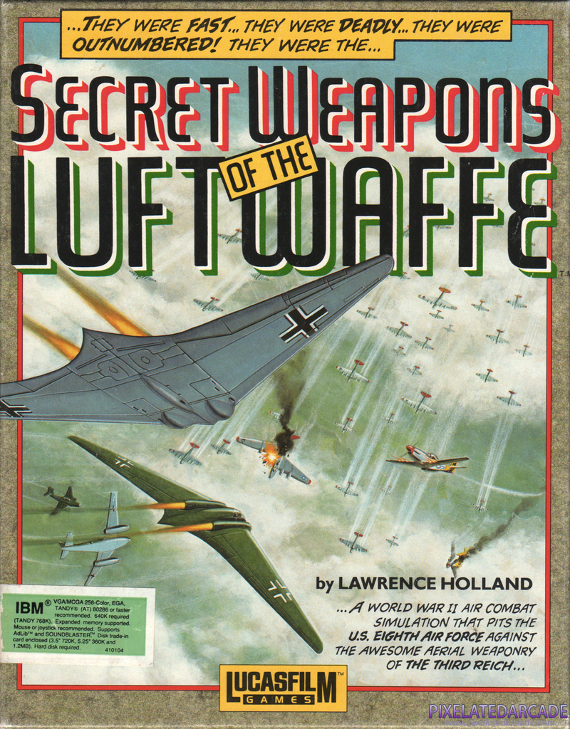 Secret Weapons of the Luftwaffe Cover Art: Secret Weapons of the Luftwaffe Cover Art:
