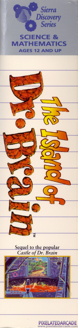 Island of Dr. Brain, The Cover Art: Right Spine Island of Dr. Brain, The Cover Art: Right Spine