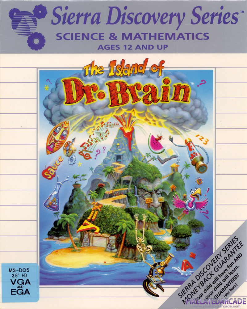 Island of Dr. Brain, The Cover Art: Island of Dr. Brain, The Cover Art: