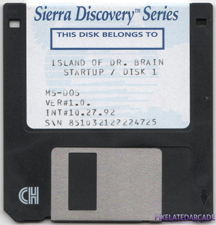 Disk 1 of 3 - Front