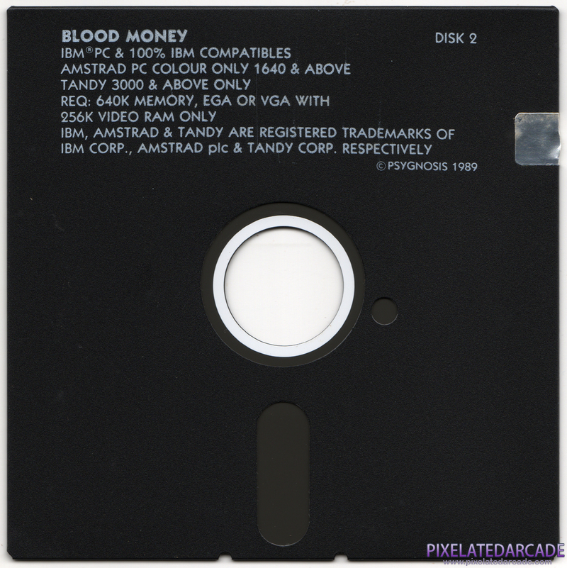 Blood Money Cover Art: Disk 2 of 2 Blood Money Cover Art: Disk 2 of 2