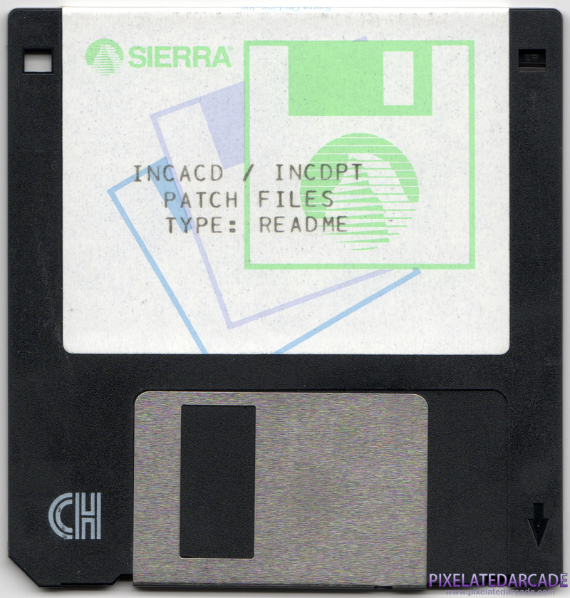 Inca Cover Art: Patch Disk - Front