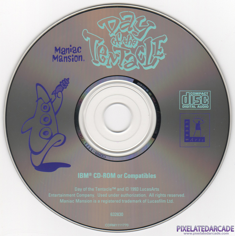 Maniac Mansion: Day of the Tentacle Cover Art: Maniac Mansion: Day of the Tentacle Cover Art: