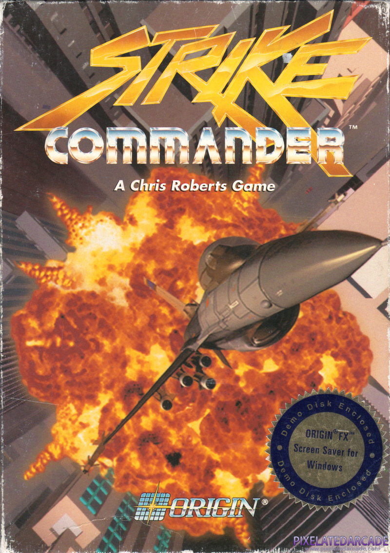 Strike Commander Cover Art: Strike Commander Cover Art: