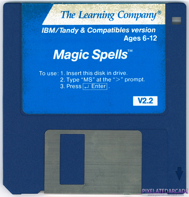 Magic Spells Cover Art: Front Magic Spells Cover Art: Front