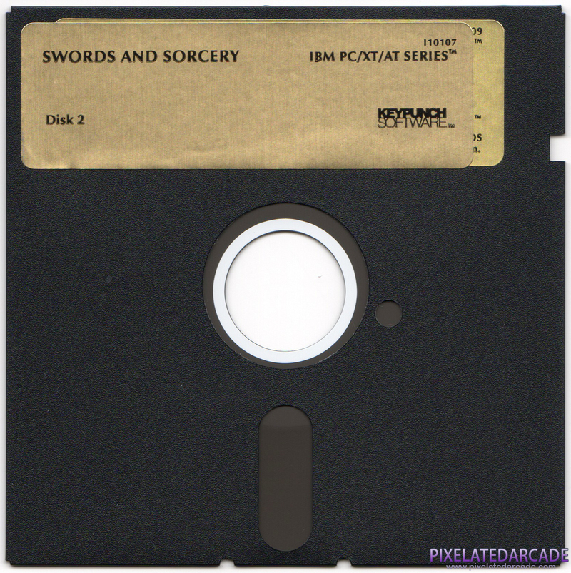 Swords and Sorcery Cover Art: Disk 2 of 2