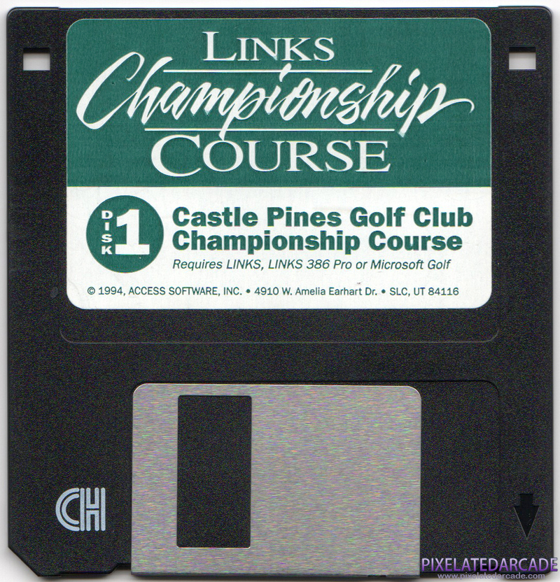 Links: Championship Course - Castle Pines Golf Club Cover Art: Disk 1 of 3