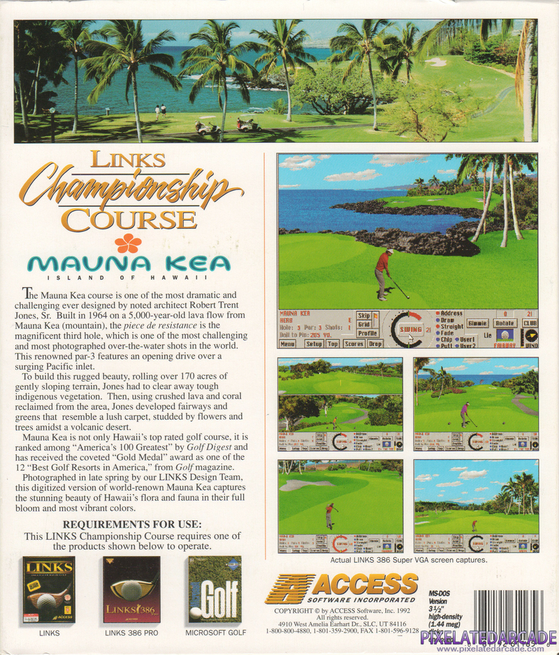 Links: Championship Course - Mauna Kea Cover Art: Links: Championship Course - Mauna Kea Cover Art: