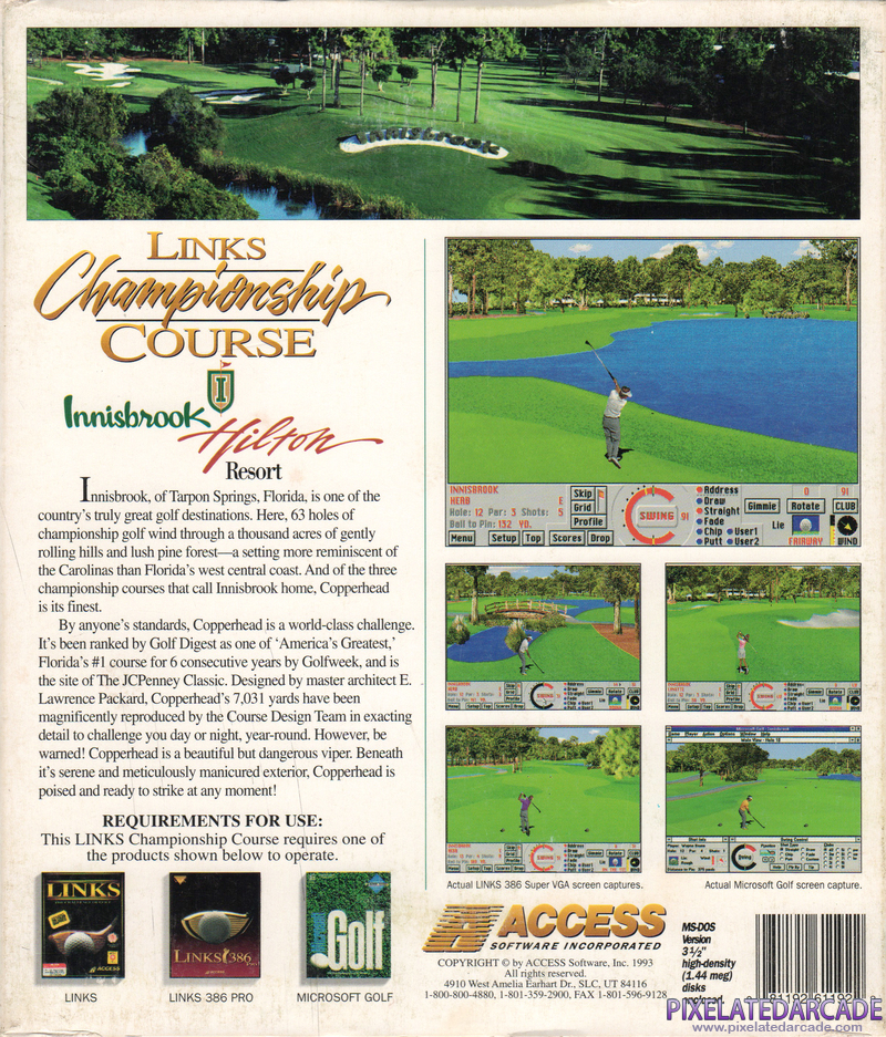 Links: Championship Course: Innisbrook - Copperhead Cover Art: Links: Championship Course: Innisbrook - Copperhead Cover Art: