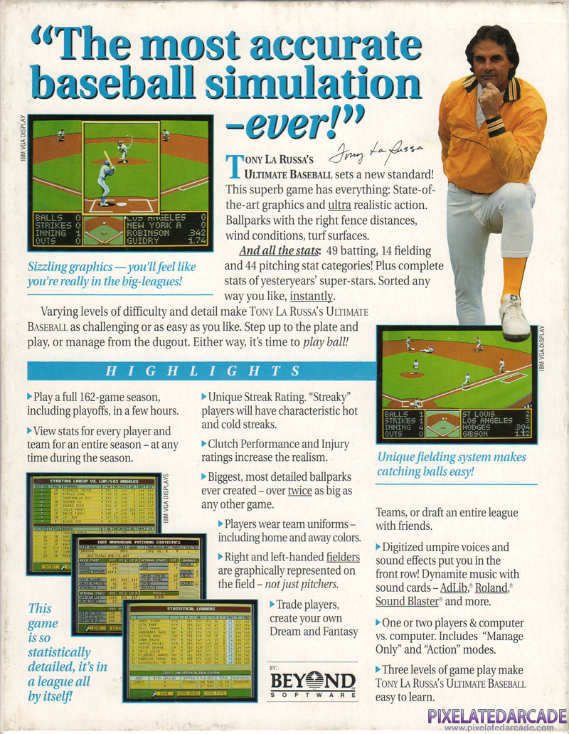 Tony La Russa's Ultimate Baseball Cover Art: 