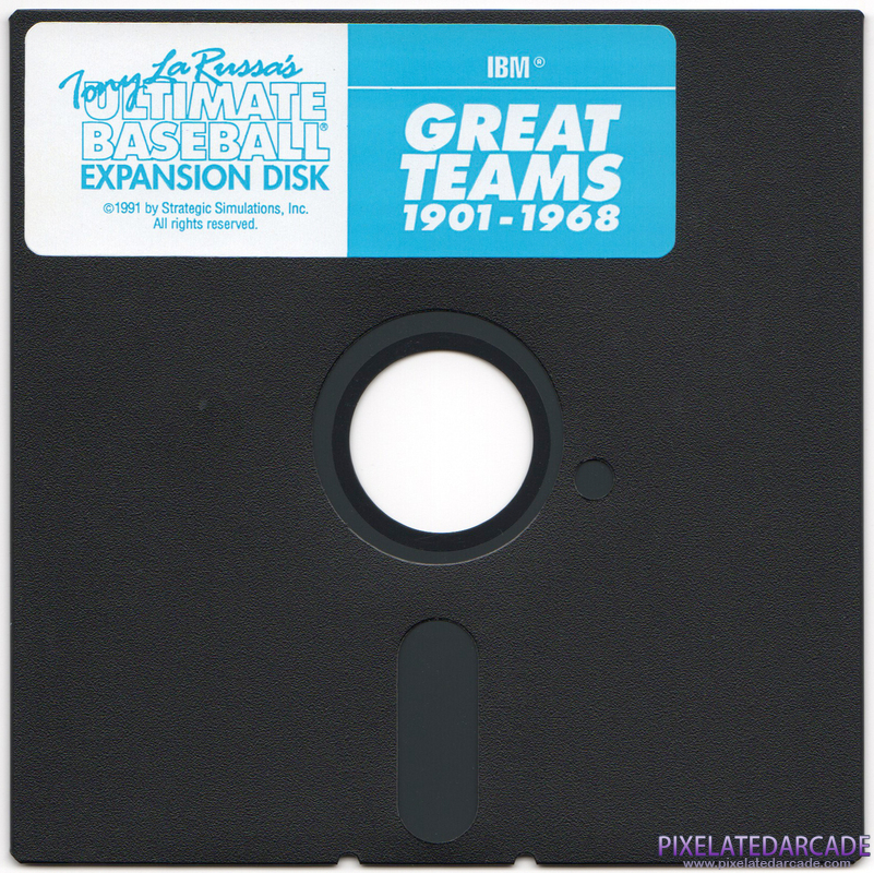 Tony La Russa's Ultimate Baseball: Ultimate Expansion Disk - Great Teams 1901-1968 Disk Cover Art: Tony La Russa's Ultimate Baseball: Ultimate Expansion Disk - Great Teams 1901-1968 Disk Cover Art: