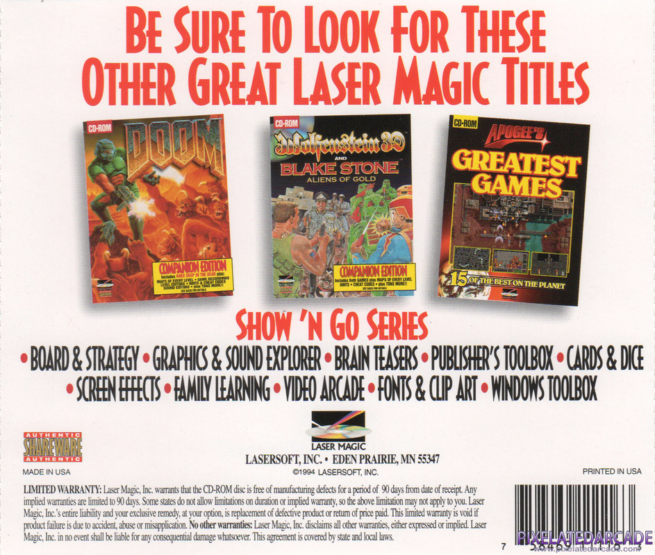 Original Links: Solid Gold Edition, The Cover Art: Back