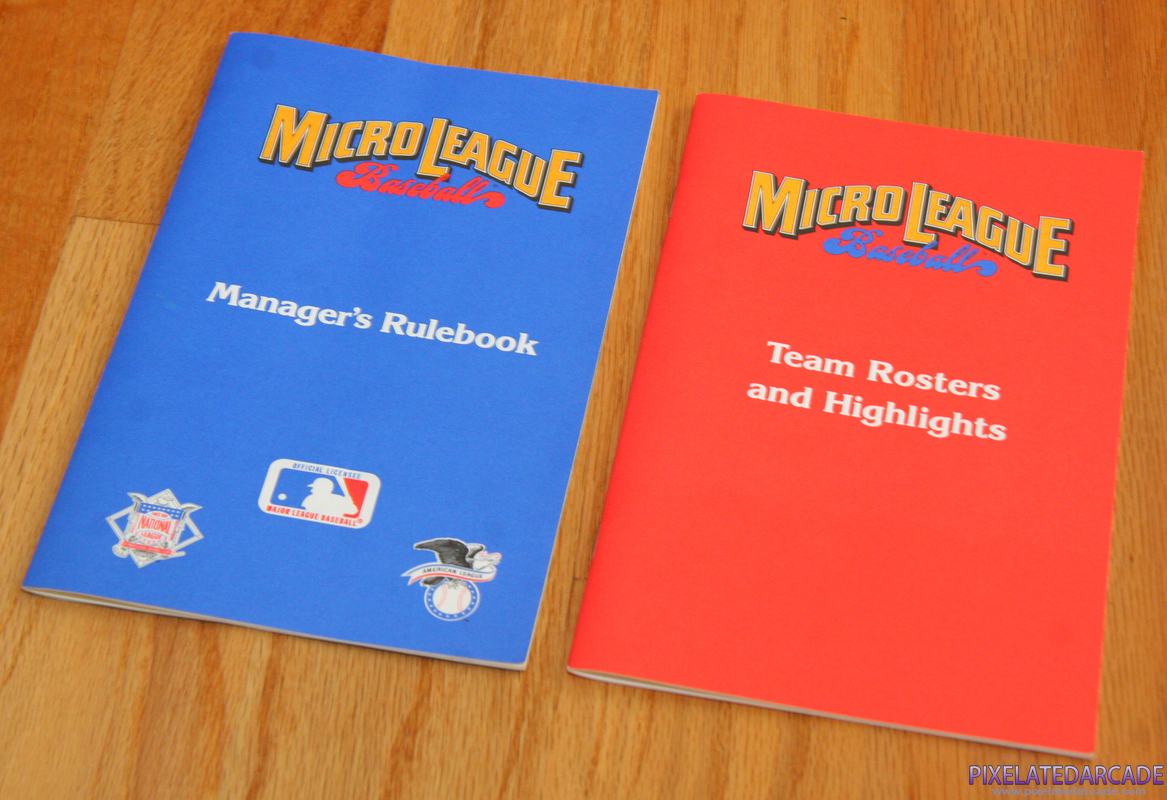 MicroLeague Baseball Cover Art: MicroLeague Baseball instruction manuals
