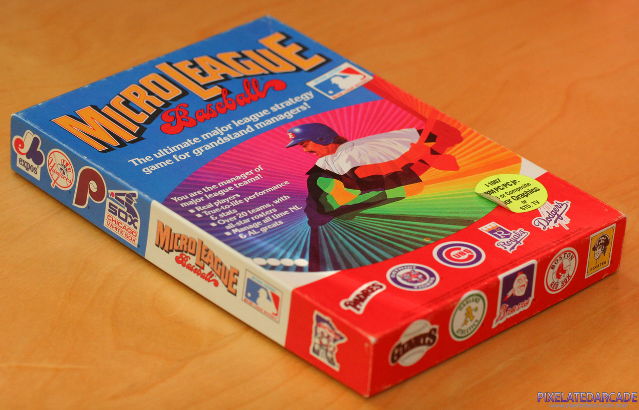 MicroLeague Baseball Cover Art: MicroLeague Baseball box