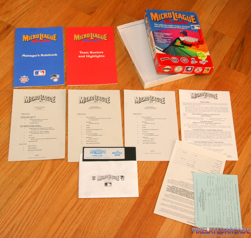 MicroLeague Baseball Cover Art: MicroLeague Baseball box and contents MicroLeague Baseball Cover Art: MicroLeague Baseball box and contents