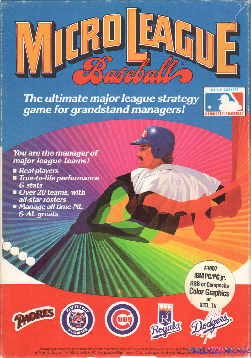 MicroLeague Baseball Cover Art: MicroLeague Baseball Cover Art: