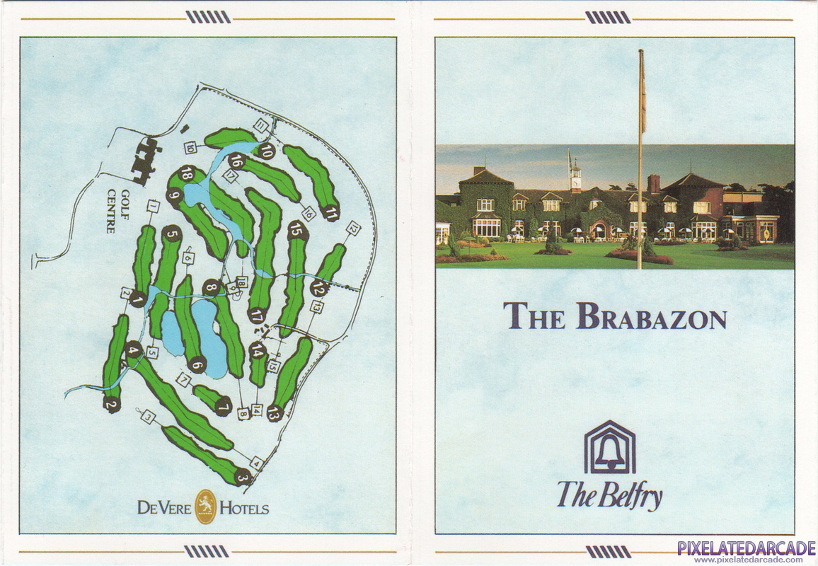 Links: Championship Course - The Belfry Cover Art: Scorecard - Front and back Links: Championship Course - The Belfry Cover Art: Scorecard - Front and back