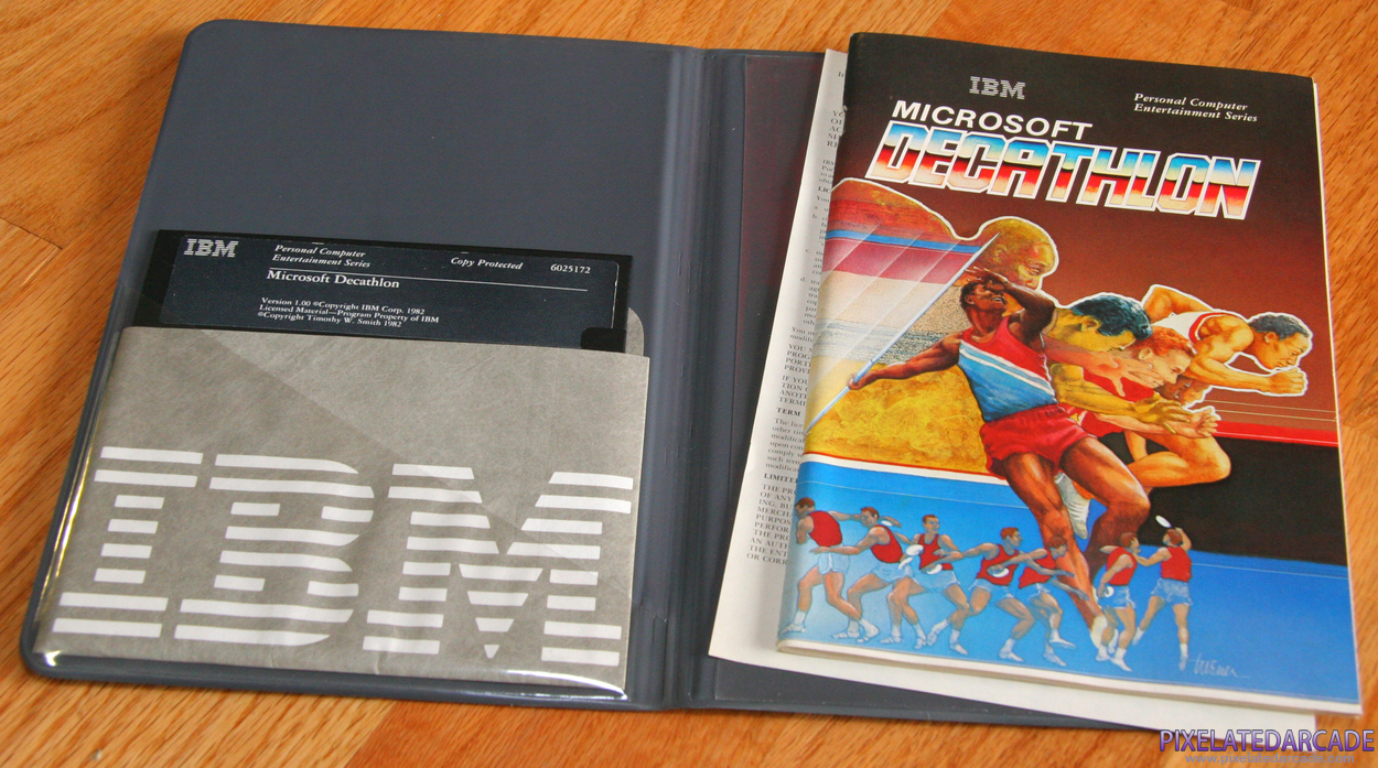 Olympic Decathlon Cover Art: Olympic Decathlon Cover Art: