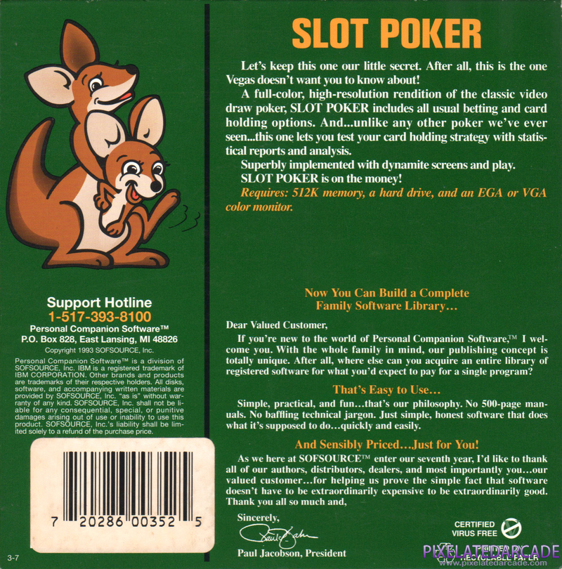 Slot Poker Cover Art: Slot Poker Cover Art: