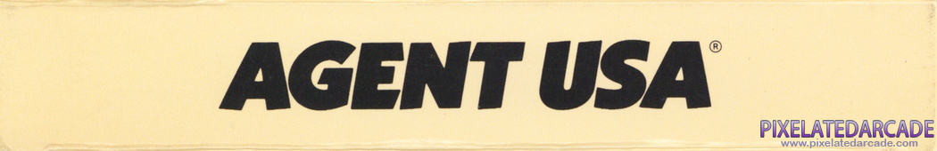 Agent USA Cover Art: Bottom Spine Agent USA Cover Art: Bottom Spine