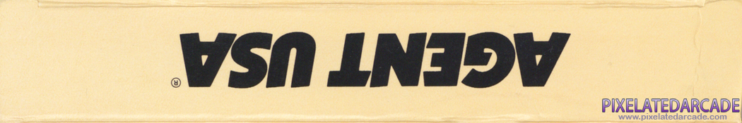 Agent USA Cover Art: Top Spine