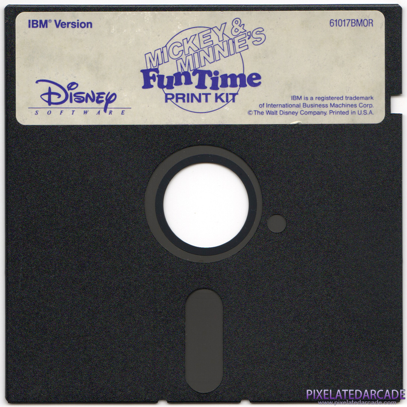Mickey & Minnie's Fun Time Print Kit Cover Art: Mickey & Minnie's Fun Time Print Kit Cover Art: