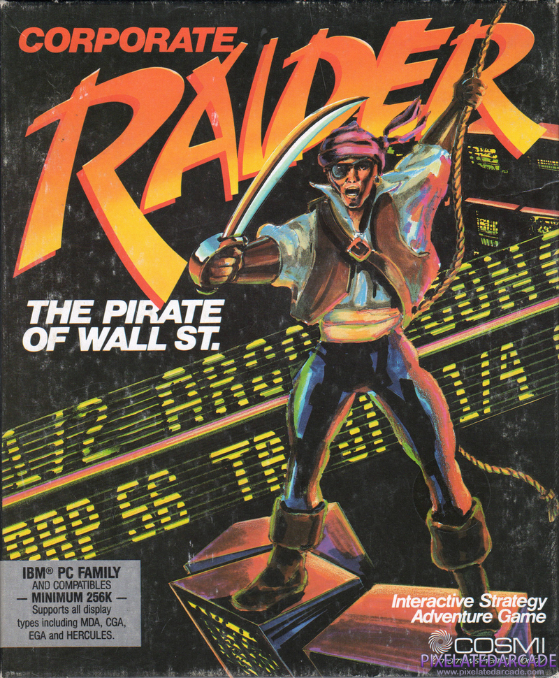 Corporate Raider: The Pirate of Wall St. Cover Art: 