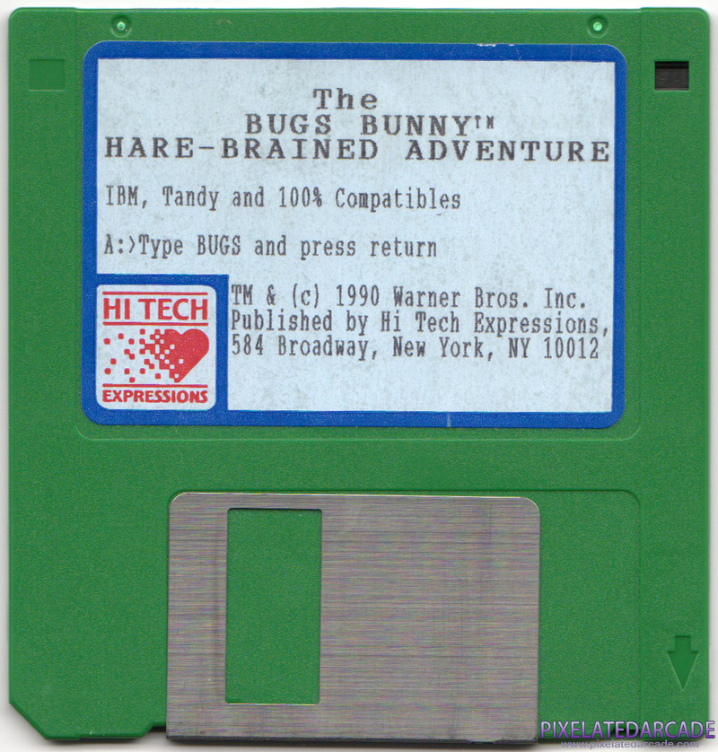 Bugs Bunny Hare-Brained Adventure, The Cover Art: Bugs Bunny Hare-Brained Adventure, The Cover Art: