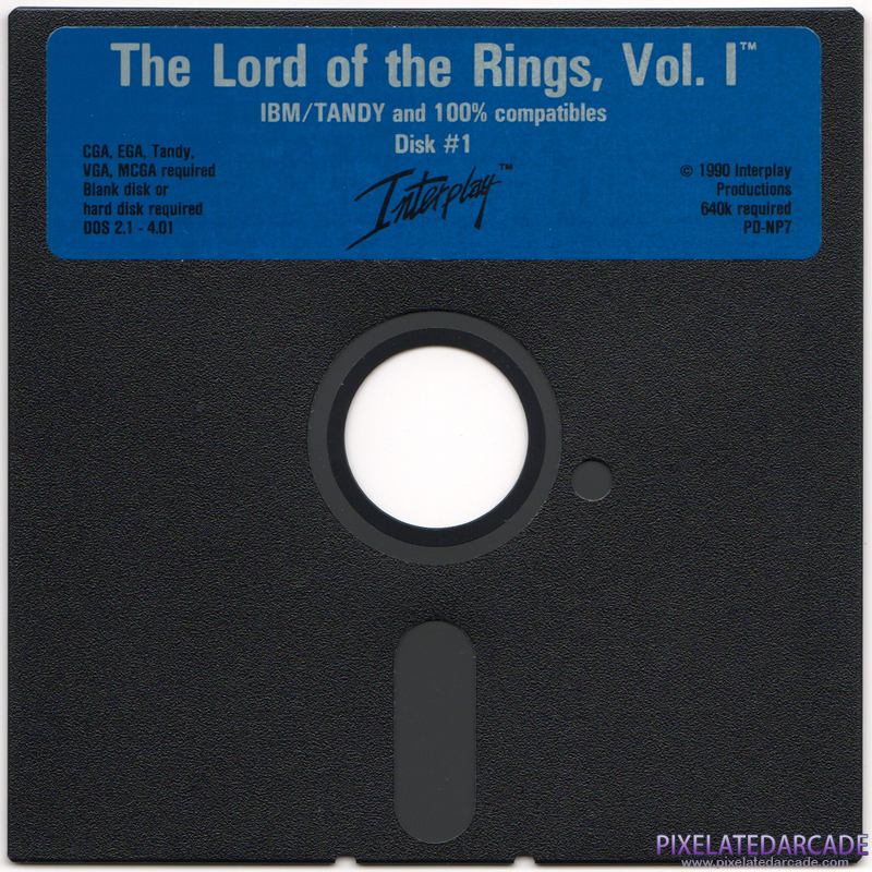 J.R.R. Tolkien's The Lord of the Rings, Vol. I Cover Art: Disk 1 of 5 J.R.R. Tolkien's The Lord of the Rings, Vol. I Cover Art: Disk 1 of 5