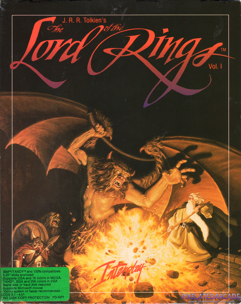 J.R.R. Tolkien's The Lord of the Rings, Vol. I Cover Art: J.R.R. Tolkien's The Lord of the Rings, Vol. I Cover Art: