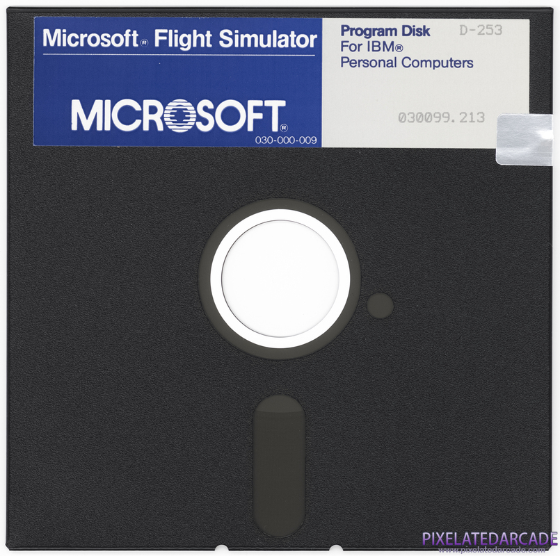 Microsoft Flight Simulator (v2) Cover Art: 