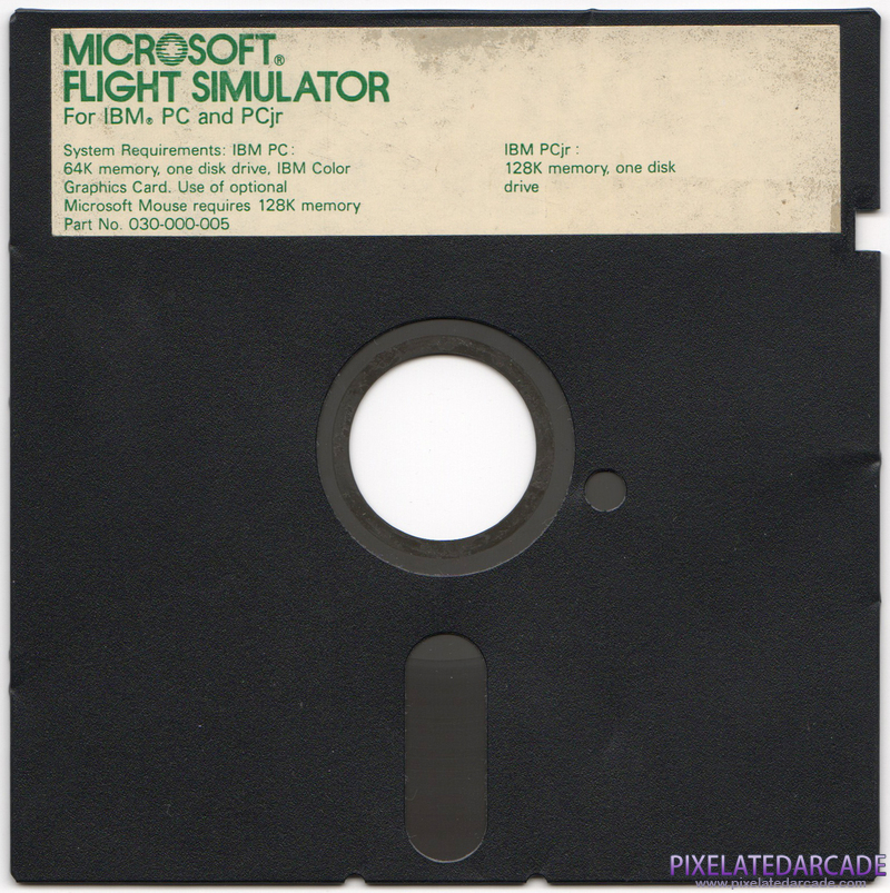 Microsoft Flight Simulator (v2) Cover Art: Front Microsoft Flight Simulator (v2) Cover Art: Front
