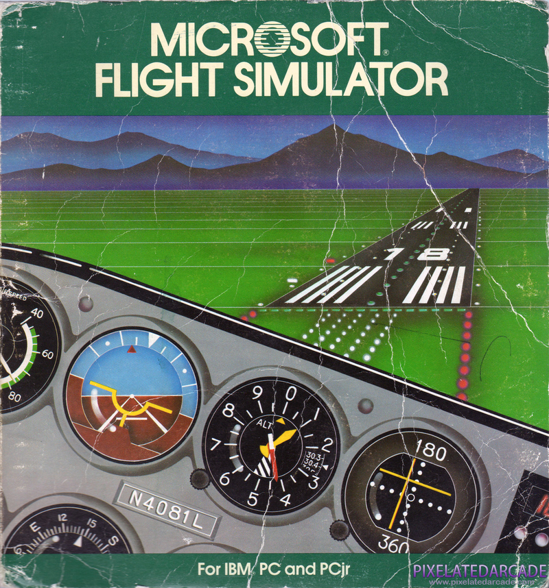 Microsoft Flight Simulator (v2) Cover Art: Microsoft Flight Simulator (v2) Cover Art: