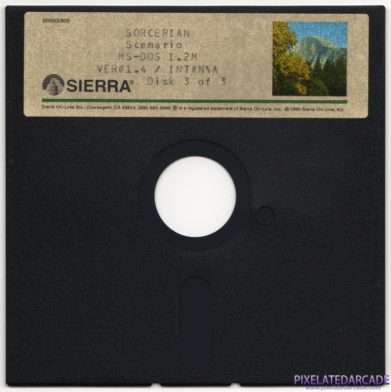 Sorcerian Cover Art: Disk 3 of 3 Sorcerian Cover Art: Disk 3 of 3