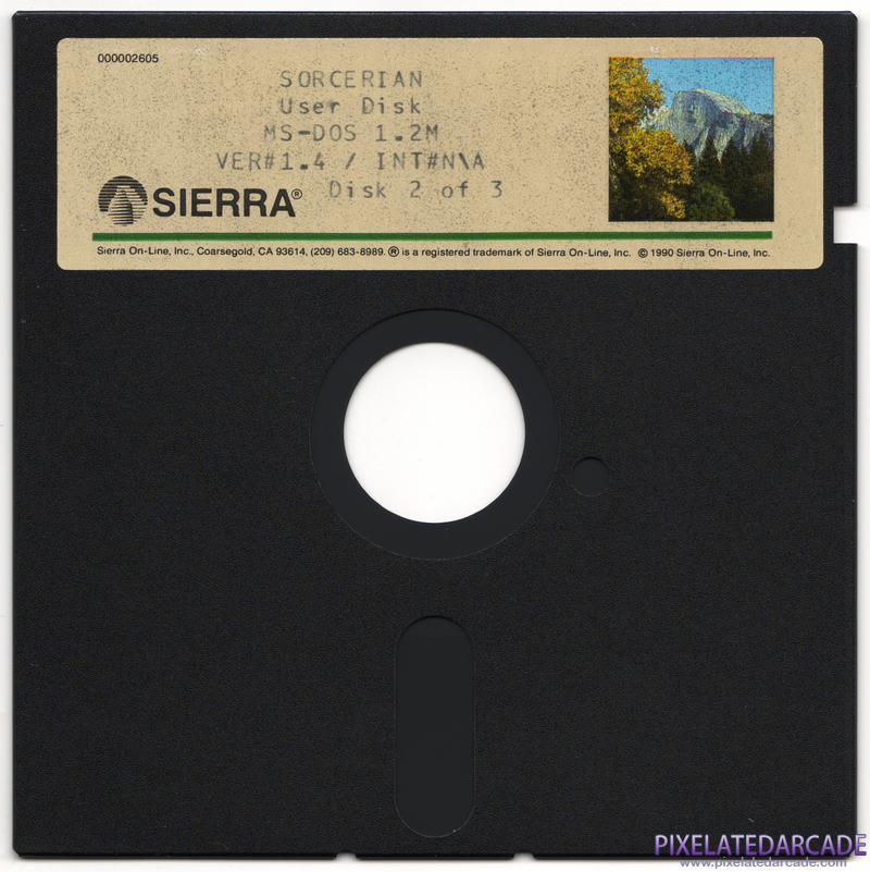 Sorcerian Cover Art: Disk 2 of 3 Sorcerian Cover Art: Disk 2 of 3