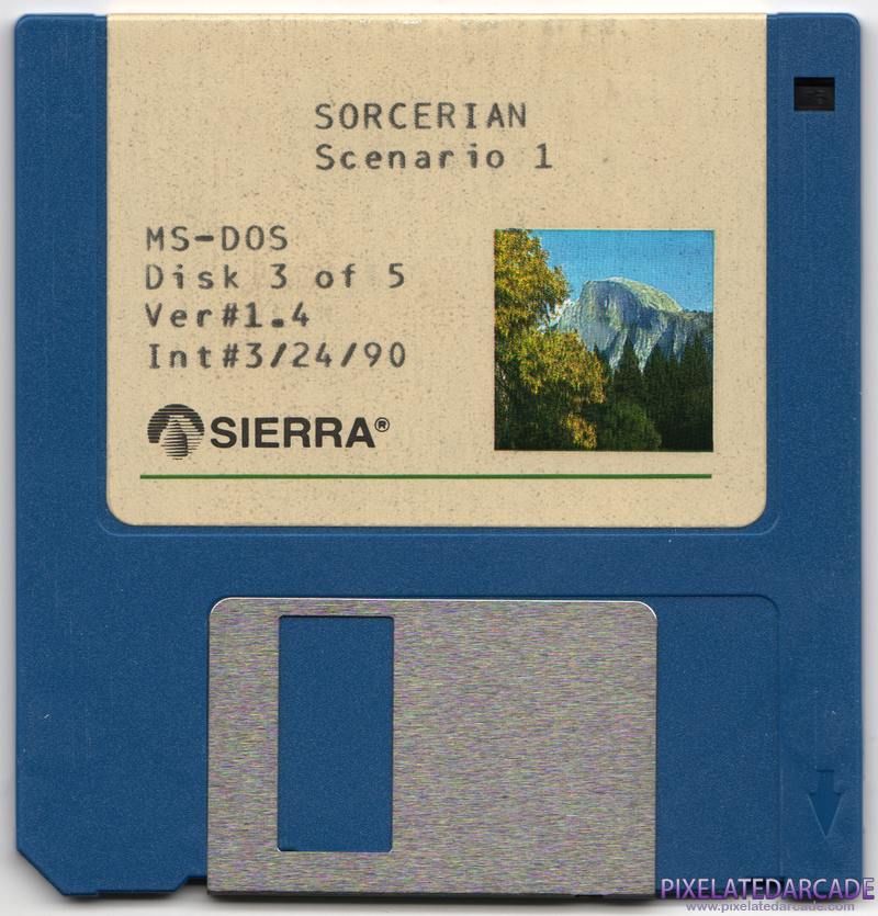 Sorcerian Cover Art: Disk 3 of 5 Sorcerian Cover Art: Disk 3 of 5