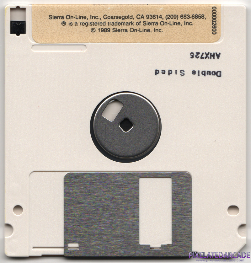 Sorcerian Cover Art: Disk 5 of 5 - Back Sorcerian Cover Art: Disk 5 of 5 - Back
