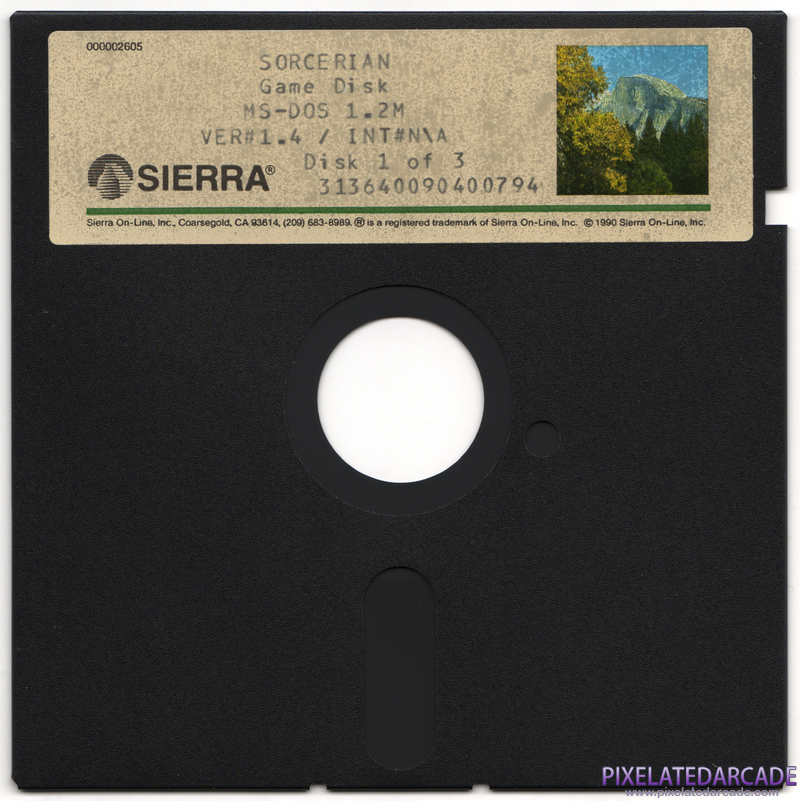 Sorcerian Cover Art: Disk 1 of 3 Sorcerian Cover Art: Disk 1 of 3