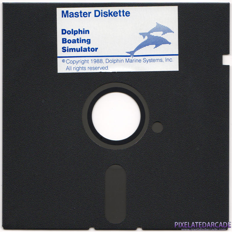 Dolphin Boating Simulator Cover Art: Disk 1 of 2 Dolphin Boating Simulator Cover Art: Disk 1 of 2