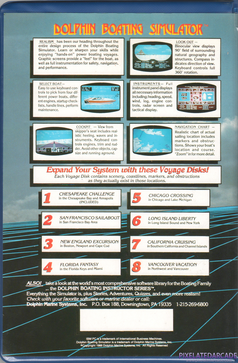 Dolphin Boating Simulator Cover Art: 