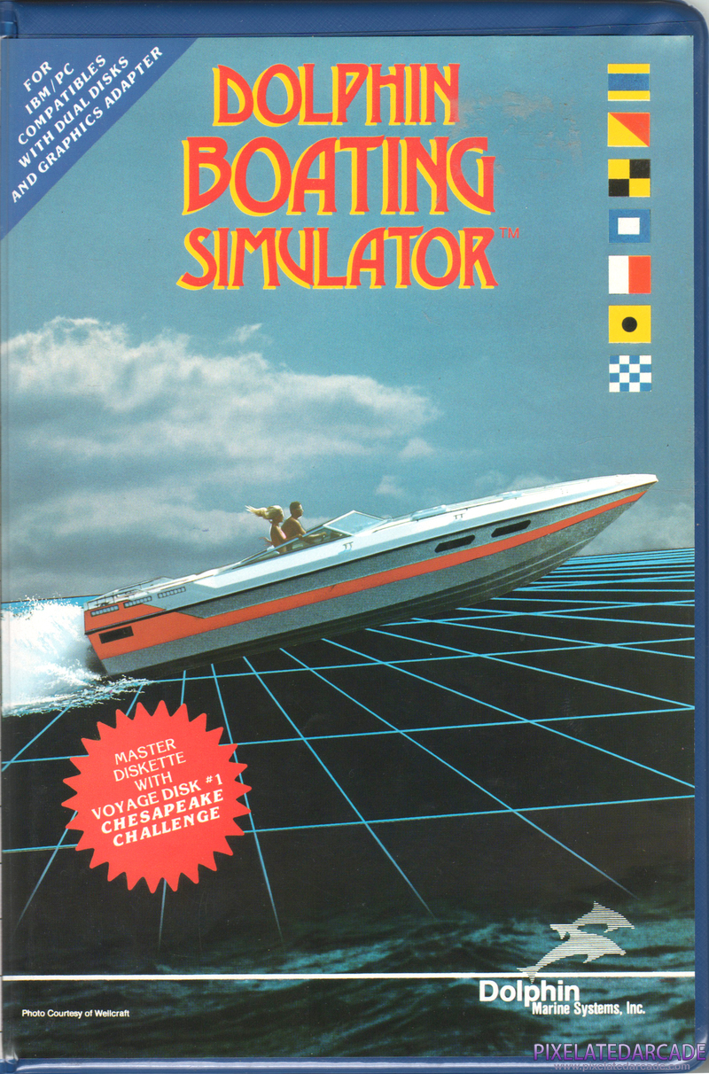 Dolphin Boating Simulator Cover Art: Dolphin Boating Simulator Cover Art: