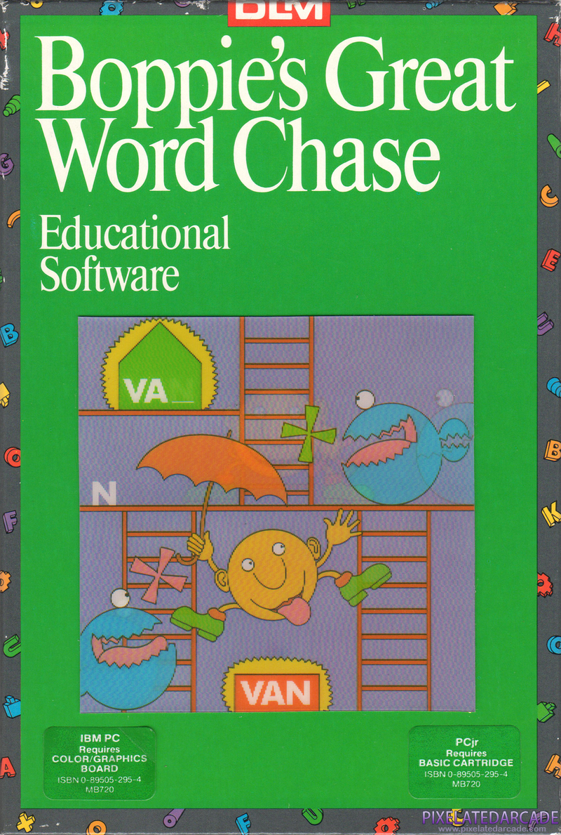 Boppie's Great Word Chase Cover Art: 
