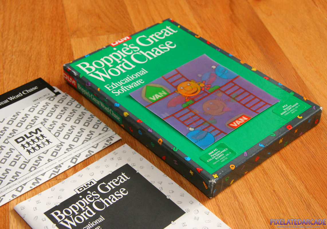 Boppie's Great Word Chase Cover Art: 