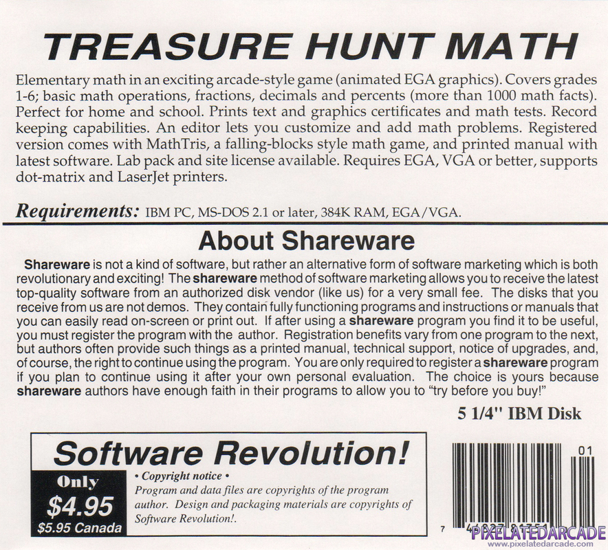Treasure Hunt Math Cover Art: Treasure Hunt Math Cover Art: